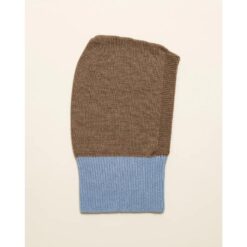hvid Balaclava Eddy Mocha/Light Blue