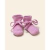 hvid booties Cotton Candy