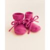 hvid booties Fuchsia