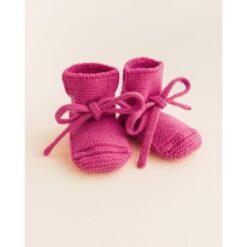 hvid booties Fuchsia