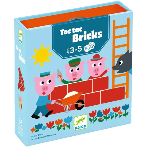 Djeco spel Toc toc Bricks DJ00839