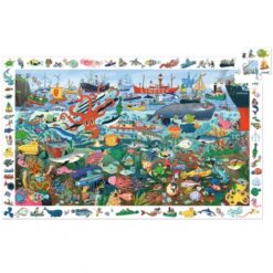 Djeco Observatiepuzzel Geheimen van de Zee-200 stukjes DJ07460 - Afbeelding 4