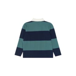 THE NEW Yaron Pique Polo Navy Blazer Striped - Afbeelding 3