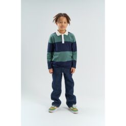 THE NEW Yaron Pique Polo Navy Blazer Striped - Afbeelding 4