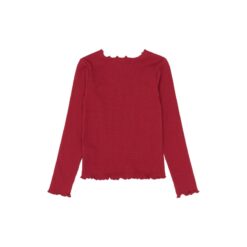 THE NEW Yanna Rib Tee Rio Red