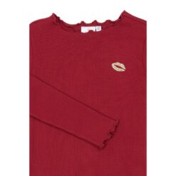 THE NEW Yanna Rib Tee Rio Red - Afbeelding 2