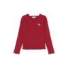 THE NEW Yanna Rib Tee Rio Red