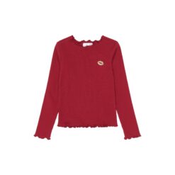 THE NEW Yanna Rib Tee Rio Red