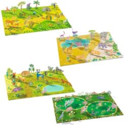 Djeco knutselset Herbruikbare 3D stickers animals DJ00044 - Afbeelding 4