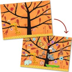 Djeco knutselset herbruikbare dikke stickers dieren DJ09948 - Afbeelding 4