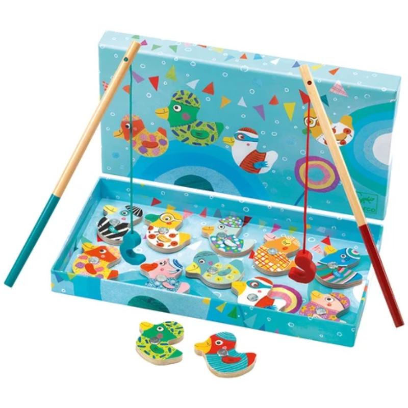 Djeco Magnetisch Visspel Eendjes DJ01654 - Afbeelding 4