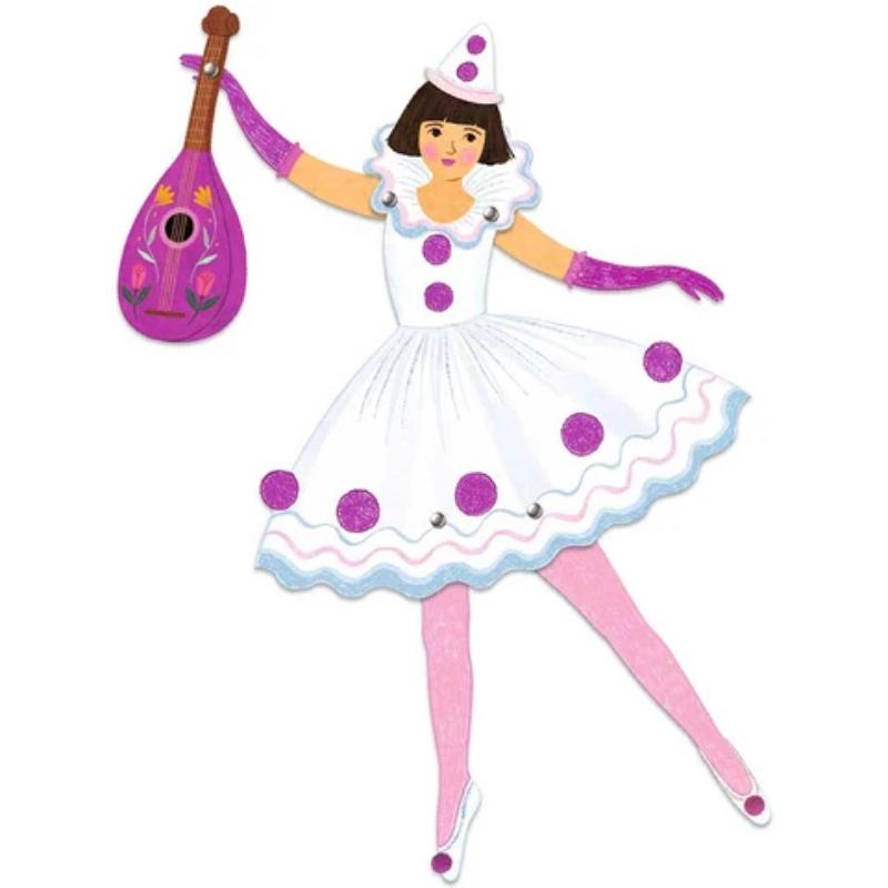 Djeco knutselset ledenfiguren tutu's DJ09649 - Afbeelding 4