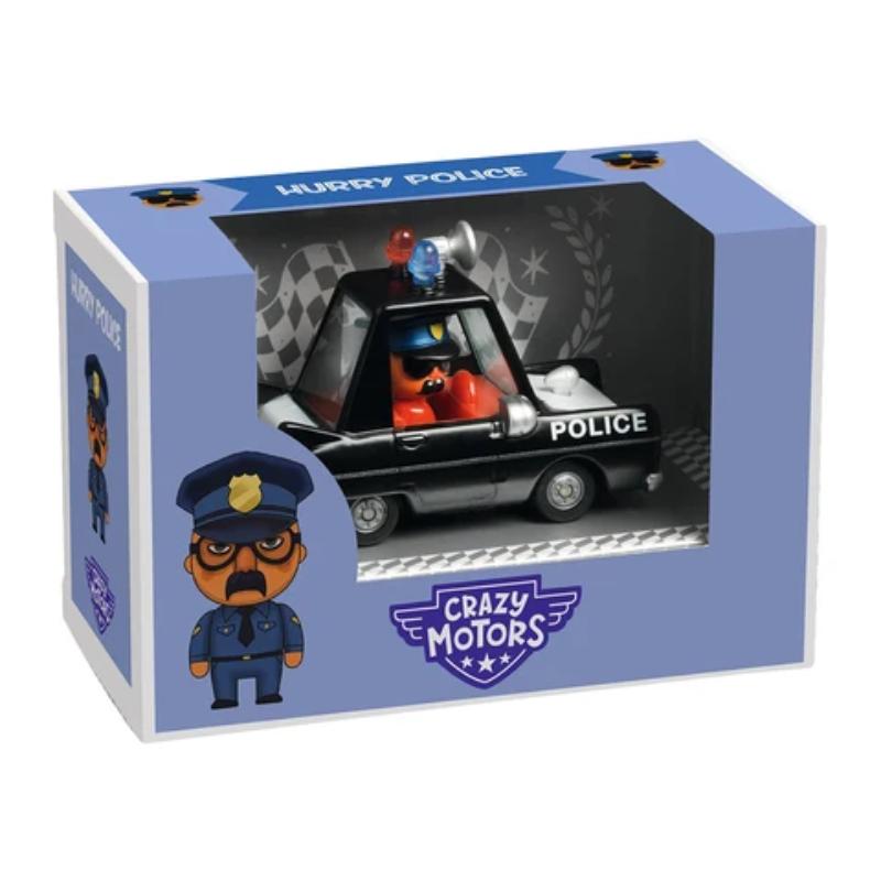 Djeco Crazy Motors Auto Hurry Police DJ05473 - Afbeelding 2