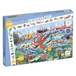 Djeco Observatiepuzzel Geheimen van de Zee-200 stukjes DJ07460