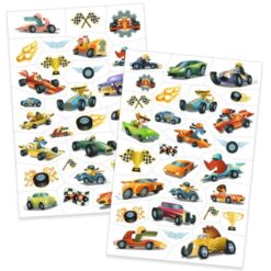 Djeco Tattoos Raceauto's DJ09916 - Afbeelding 3