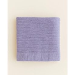 Hvid Blanket Gust Lilac