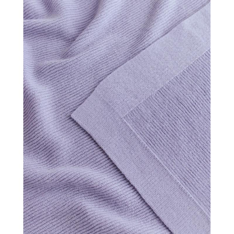 Hvid Blanket Gust Lilac - Afbeelding 2