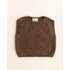 hvid Vest Harvey Kids Mocca