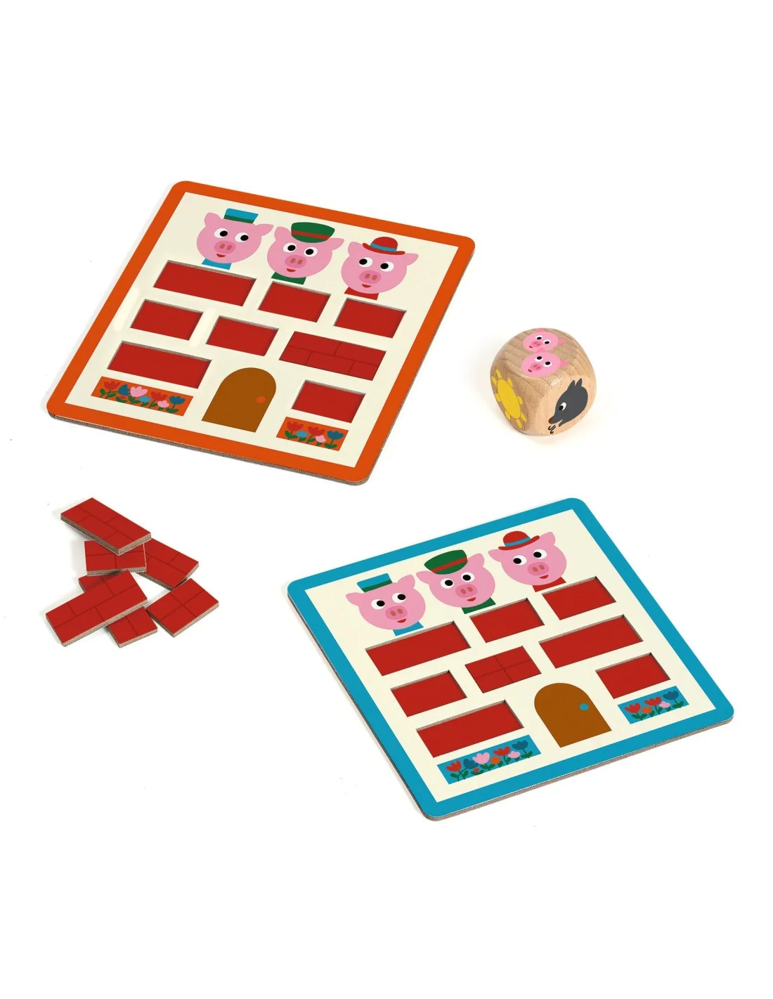 Djeco spel Toc toc Bricks DJ00839