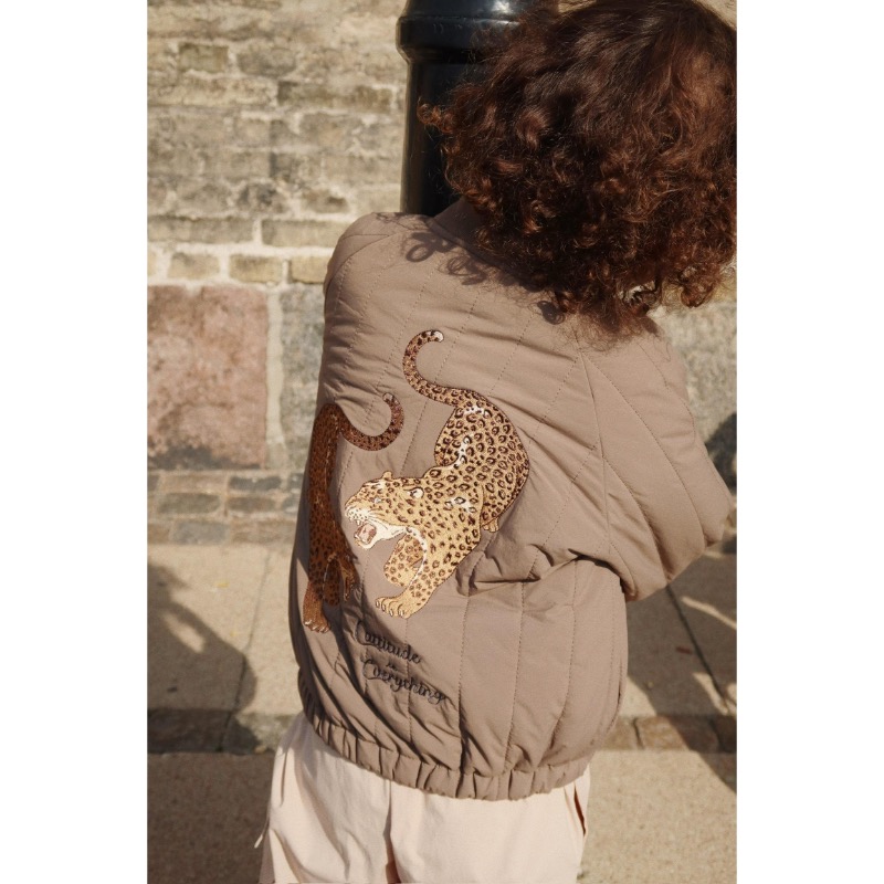 Konges Slojd Tiger Juno Bomber Jacket Walnut - Afbeelding 2
