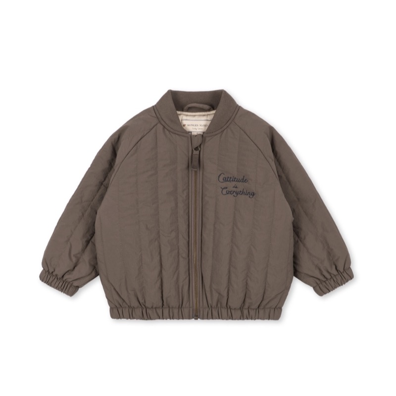 Konges Slojd Tiger Juno Bomber Jacket Walnut - Afbeelding 3